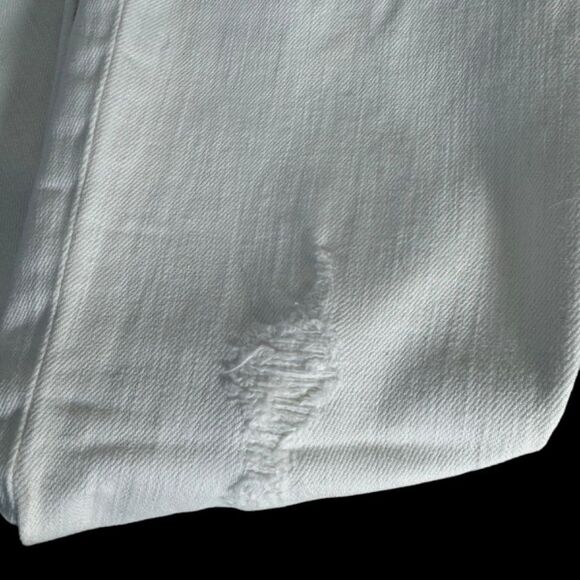 AG Adriano Goldschmied The Legging White Super Skinny Ankle Jeans Sz 28R - Picture 5 of 13